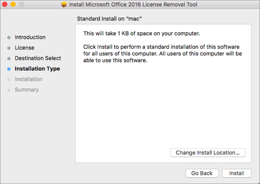 office 2019 license removal tool